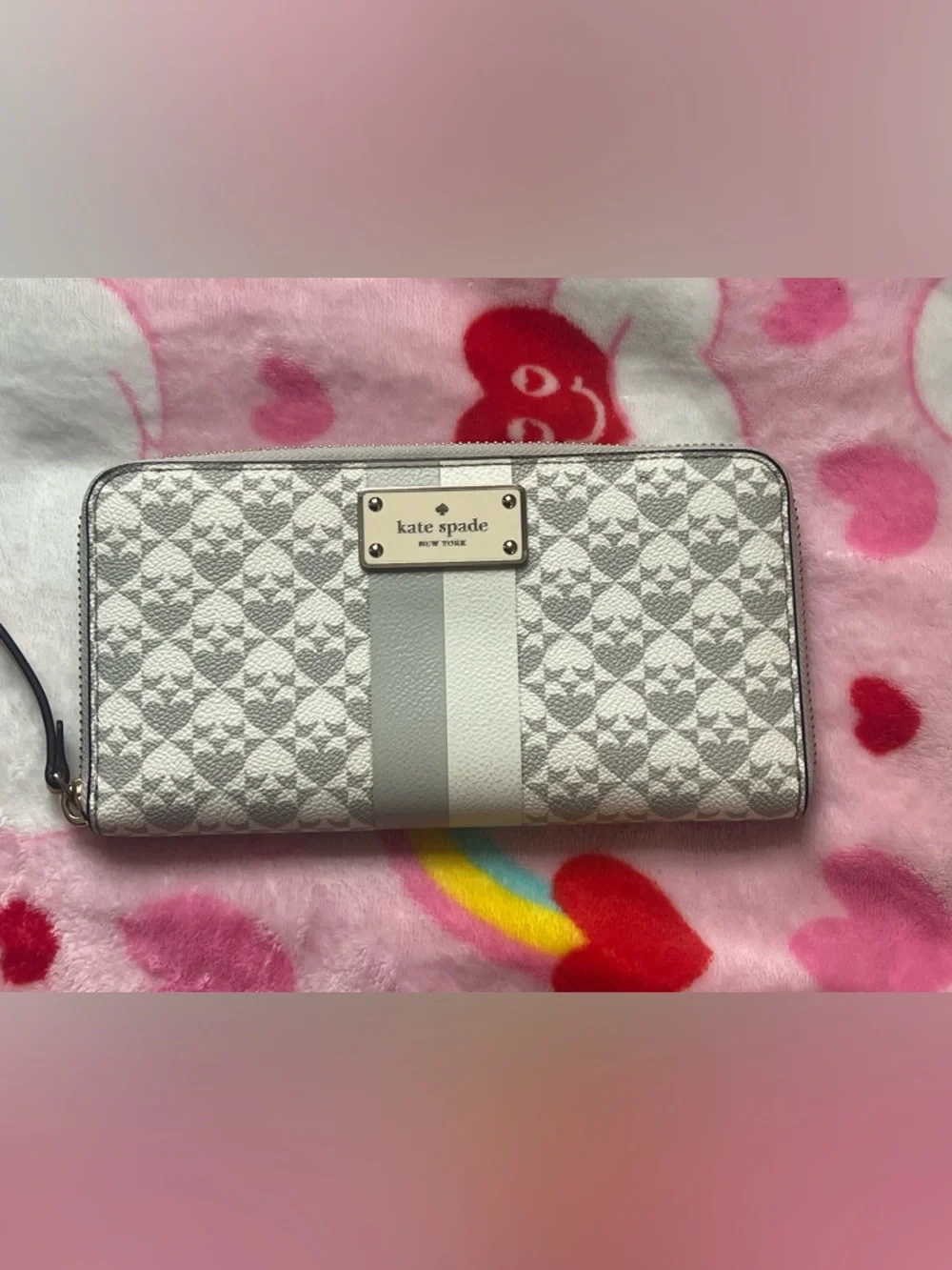 Kate Spade Signature Zip Wallet - Picture 2 of 12
